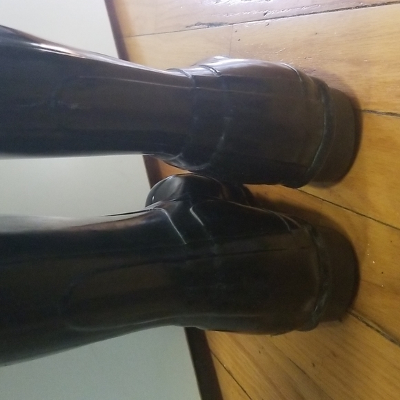 Hunter Boots Black sz. US 7 EU 38 - Picture 6 of 16
